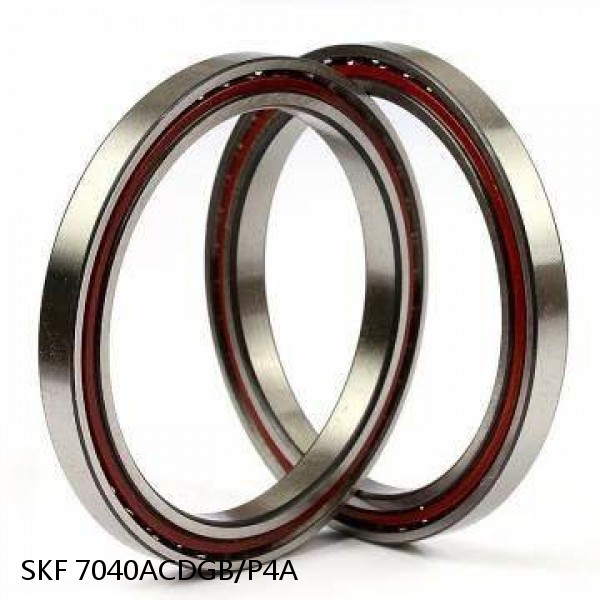 7040ACDGB/P4A SKF Super Precision,Super Precision Bearings,Super Precision Angular Contact,7000 Series,25 Degree Contact Angle